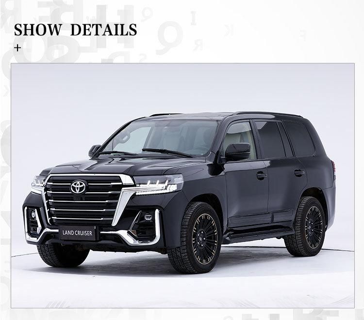 Gbt Through Tail Lights LC Volcano Edition Upgrade Body Kit for 2008-2015 Toyota Land Cruiser 200 LC200 Facelift Front Bumper