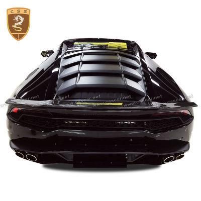 Auto Spare Parts Carbon Fiber Car Rear Interior Engine Hood Covers for Lamborghini Huracan Lp610