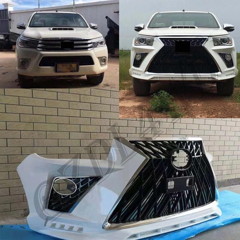 Car Parts Modified Parts Front Bumper Kits for Toyota Hilux Revo