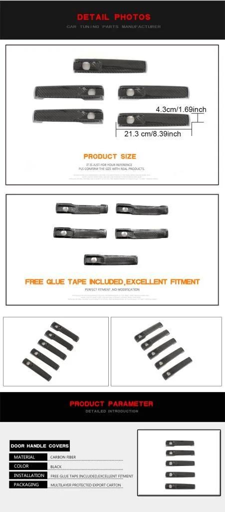 Carbon Fiber Side Door Molding Trims for Benz Mercedes W464 W463A G Class Wagon G63