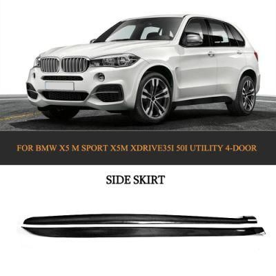 Carbon Fiber Side Skirts for BMW X5 F15 M-Sport 14-18