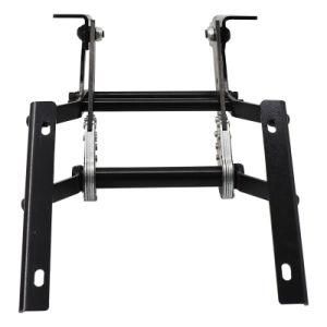 Manual Adjustable Leg Rest Support in a Car Seat