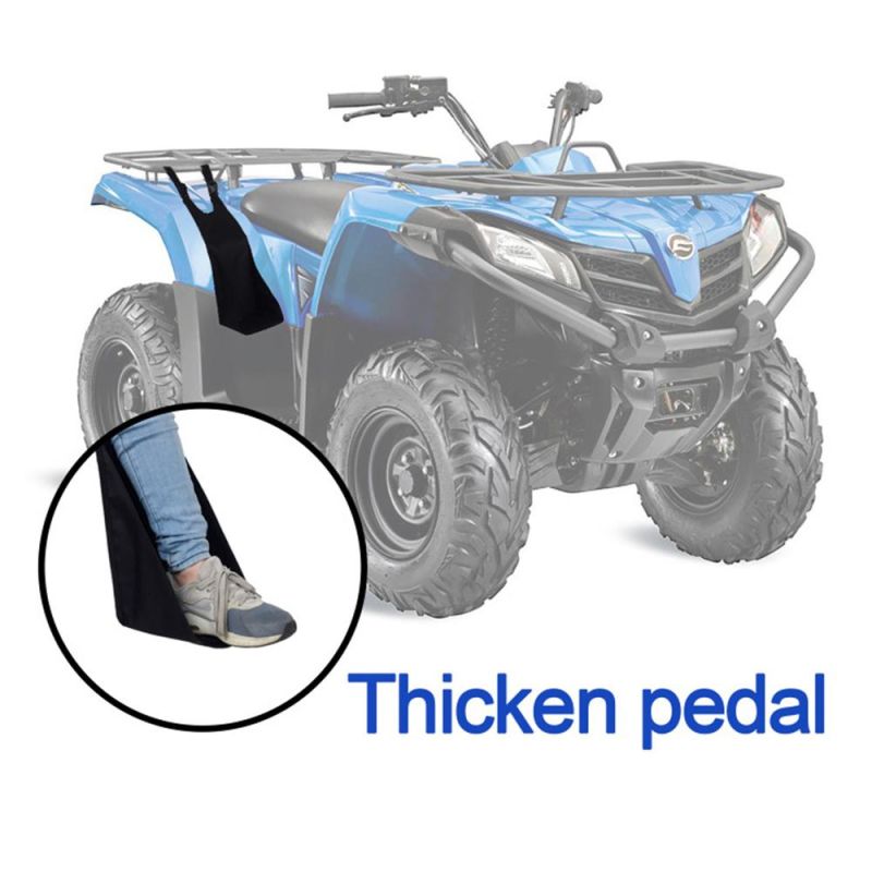 Wear-Resistant Foot Rest Adjustable Foldable Nonslip Foot Support Pads Universal for Snowmobile Motorcycle Wbb15472