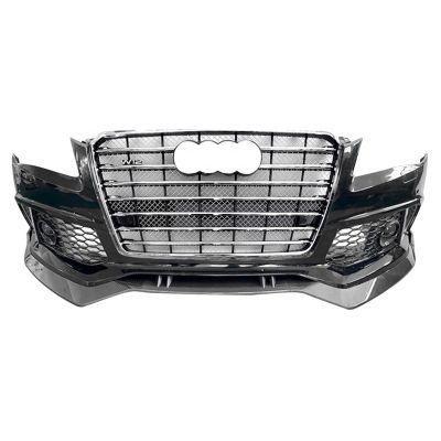 Audi A8 Upgrade to RS8 2015-2017 Front Bumper Body Kits with Grill