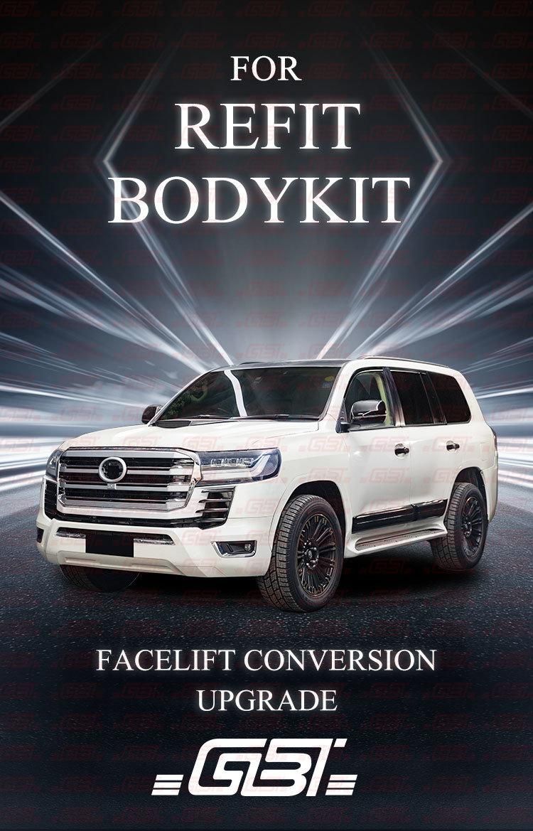 Gbt Factory Price 2022 Spot Shipping Exclusive Bodykit for 2016-2020 Toyota Land Cruiser Upgrade 300 Model LC200 Kits
