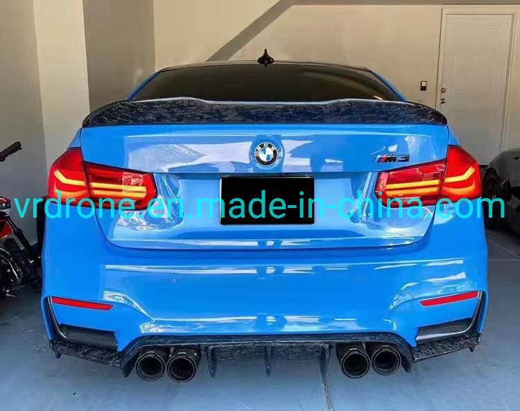 BMW Carbon Fiber Car Part for M3m4 F80f82 V Real Carbon Fiber Front Lip BMW CF Car Part