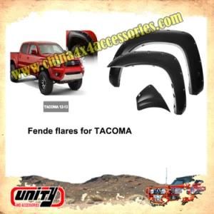 New Model Top Quality Solid Durable Wheel Arch Fender Flares for Tacoma