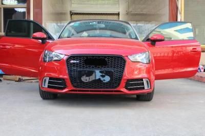 Factory Sale Auto Body Kits Spare Parts Front Bumper Grilles with Fog Lamps Car Parts Front Bumper for Audi A1