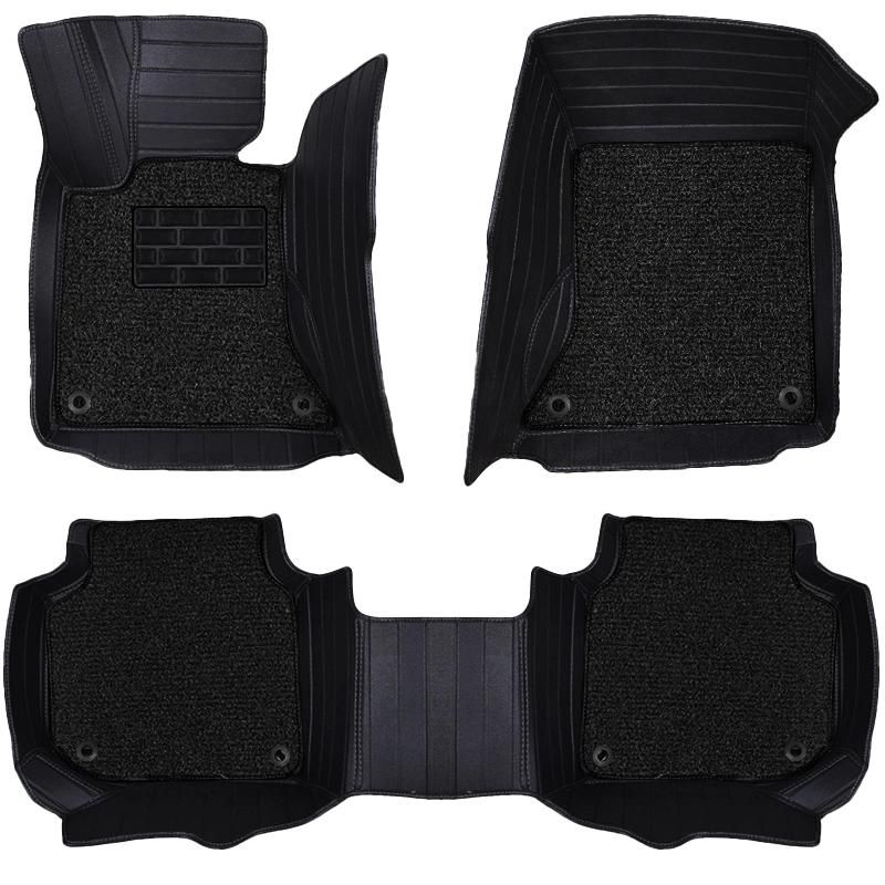 Car Floor Leather Waterproof Anti Slip Full Coverage Protector Mat