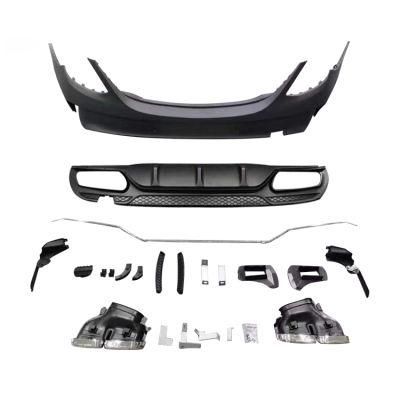 Mercedes Benz C Class W205 2015 2016 2017 2018 2019 2020 2021 Auto Bumper with Front Bumper Front Grille