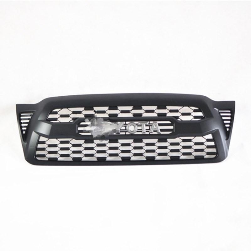 Black ABS Front Grille Mesh Grill for Toyota Tacoma 2005-2011