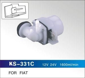 12V 24V 1600ml/Min Windshield Washer Pump for Flat