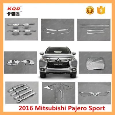 New ABS Chrome Full Kits for Mitsubishi Pajero Sport 2016