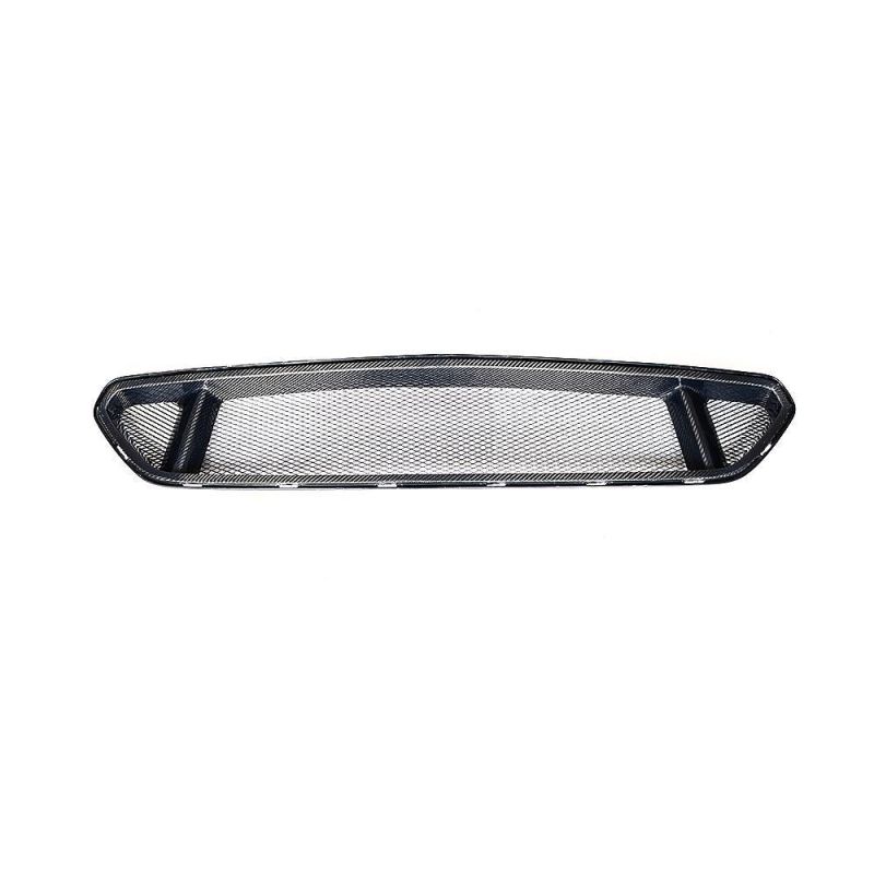 Carbon Fiber Car Front Bumper Mesh Grille Honeycomb Grills for Ford Mustang 2015-2017