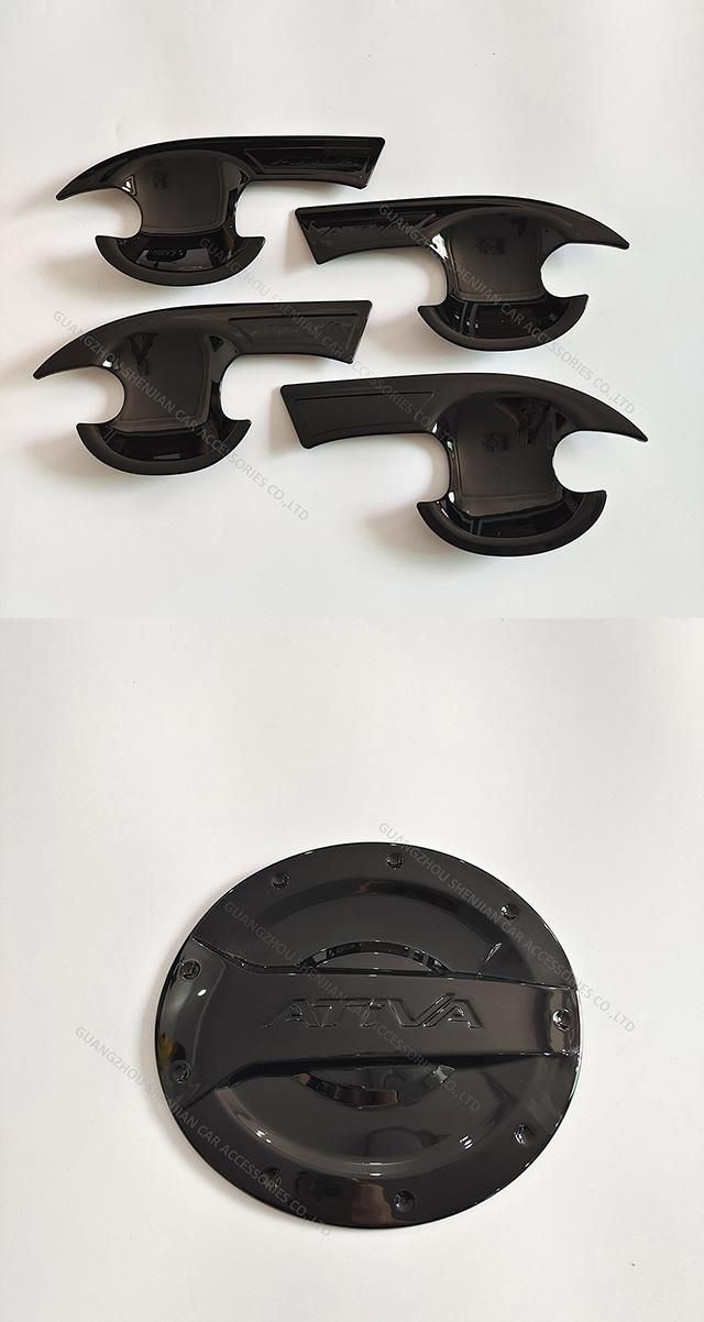 ABS Black Chrome Body Part Combo Full Set for 2020-2022 Raize Rocky Ativa