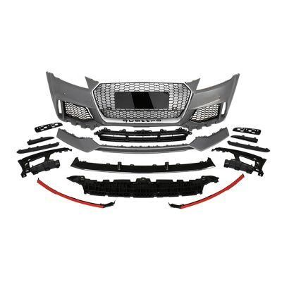 for Audi Tt 2015 2016 2017 2018 Car Accessories Body Kits Car Kit with Bumper and Grille