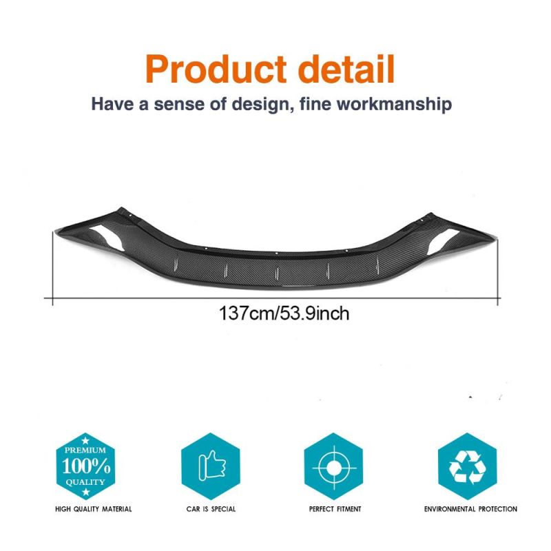 Carbon Fiber Auto Front Spoiler for Mclaren MP4-12c Base Coupe 2-Door 11-14