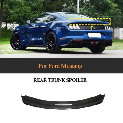 Carbon Fiber Rear Trunk Spoiler Wing for Ford Mustang Gt Coupe 2-Door 2015-2020