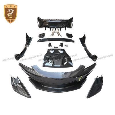 Carbon Fiber Full Body Kits for Mclaren 540c 570s 570gt Update to 600lt Bodykits