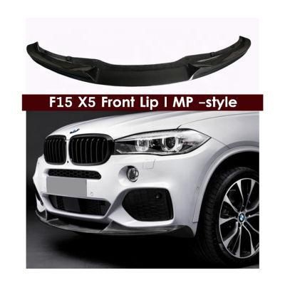 Universal Carbon Fiber Front Splitter Front Lip for BMW F15 X5 M Tech