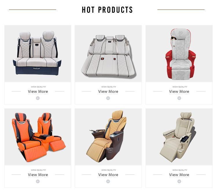 Electric Swivel VIP Luxury Auto Seat for Conversion MPV Van RV Sprinter Carnival V Class Alphard