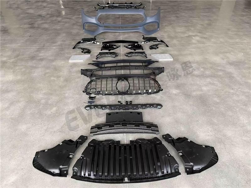 New Arrival 2021 Genuine E63 Amg Body Kit with Front Bumper Assembly Grille Rear Diffuser Exhaust Tips for Benz W213 E Class 2020-2021