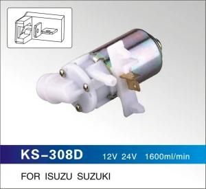 12V 24V 1600ml/Min Windshield Washer Pump for Isuzu Suzuki