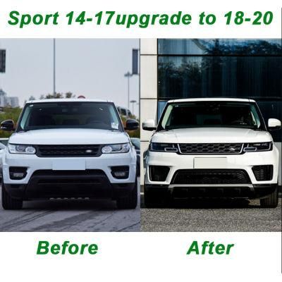Popular Hot Sale Car Body Kit for Range Rover Sport 2014-2017 Modified to 2018 SVR Model with Front and Rear Bumper