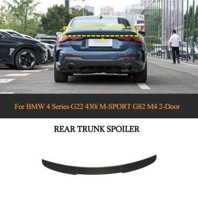Dry Carbon Fiber G22 Car Ducktail Spoiler for BMW G82 M4 Competition Coupe 2021 2022