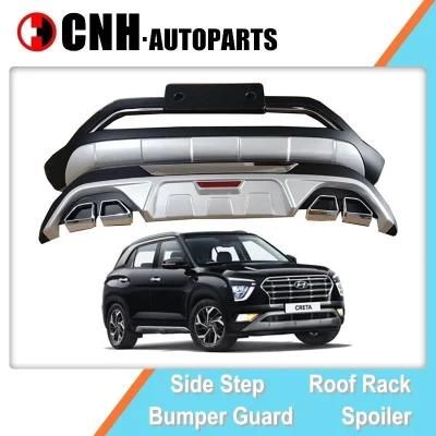 Vogue Style Front and Rear Bumper Guards for Hyundai Creta 2020 IX25
