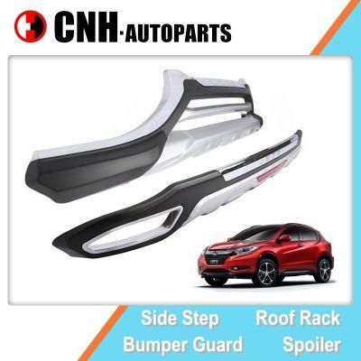 Plastic ABS Bumper Guards Protection Diffuser for Honda Hr-V 2014-2018 Vezel