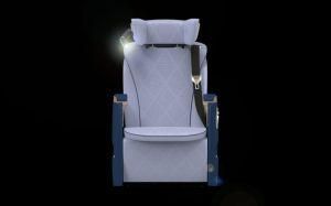 Special Chair with Messages for Mercedes Viano V250 Spriner