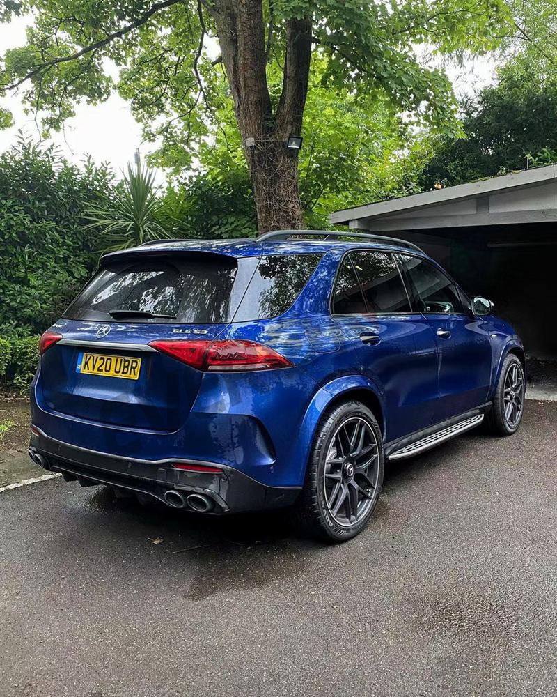 2020 Gle53 Amg Rear Bumper Diffuser with Exhaust Tip for Mercedes Benz W167 Gle Class