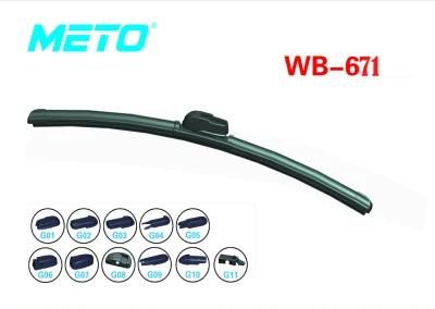 Unique Car Accessories Frameless Windshield Wiper Machine, China Flat Wipers Blades