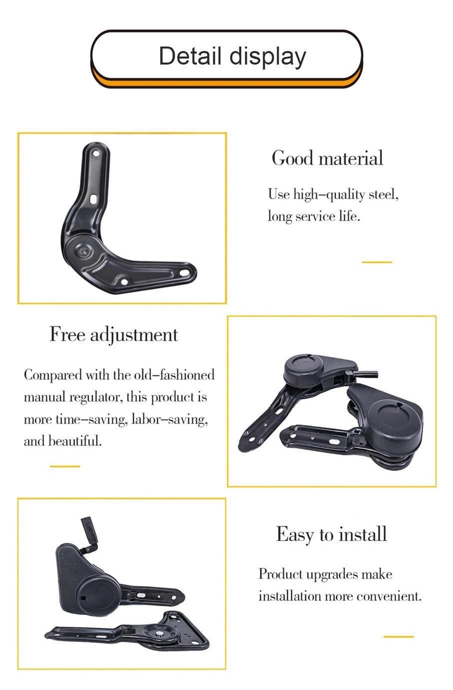 Vehicle Seat Angle Adjustment Parts Recliner Seats Adjuster for Car/Truck/Bus