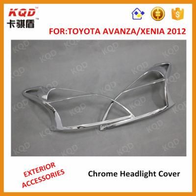 Hot Selling Products Chromed Headlight Cover for Avanza 2012