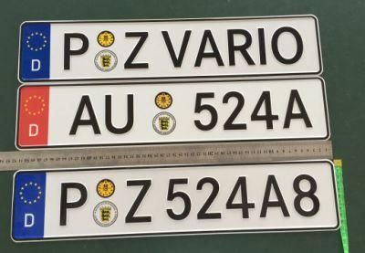 EU Aluminum License Plate (JS00EU)
