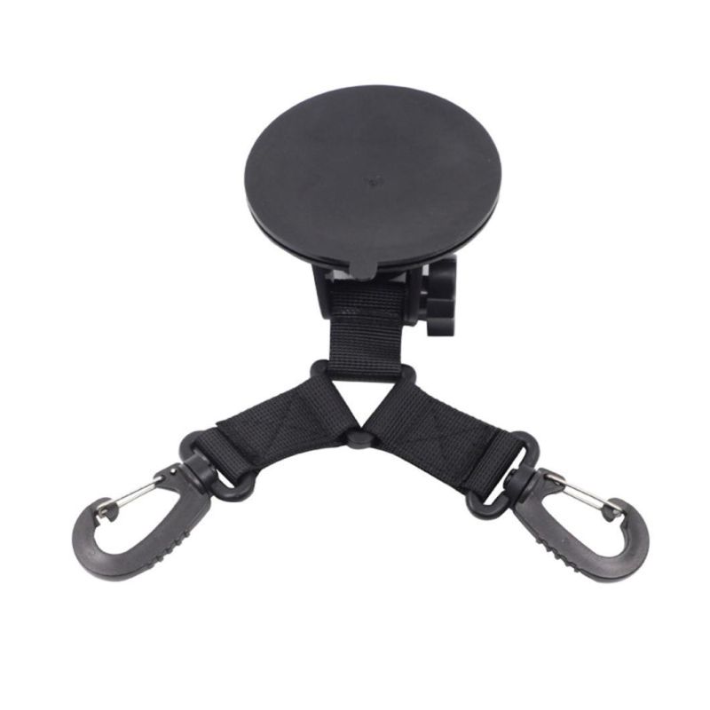 Car Suction Cup Anchor with 2 Snap Hook Tent Tarp for Boat Awning Camping Travel Outdoor Accessories Wbb15316