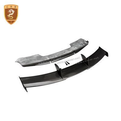 Upgrade to Msy Style Carbon Fiber Rear Trunk Spoiler for Ferrari 458