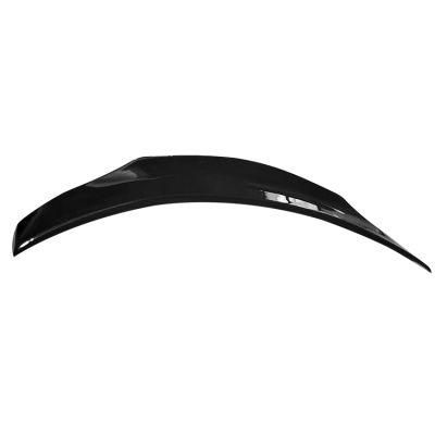 Shiny Black Psm Style Rear Spoiler for Mercedes W205 Spoiler Shiny Black ABS Carbon Fiber Back Boot Lip Trunk Tail Car Spoilers