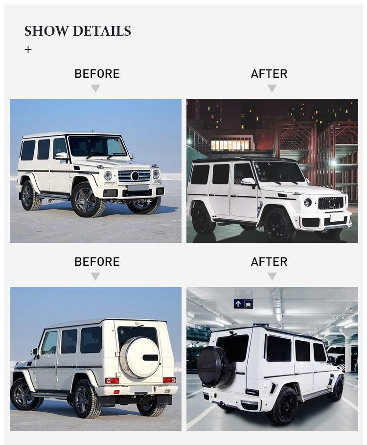 Gbt High Quality Car Modification Parts Facelift Body Kit for Mercedes G Class W463 Bodykit Benz G Wagon G63 Luxury Upgrade B Model