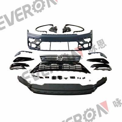 R-Line Style Front Bumper Assembly Body Kit for VW Tiguan L 2017-2020