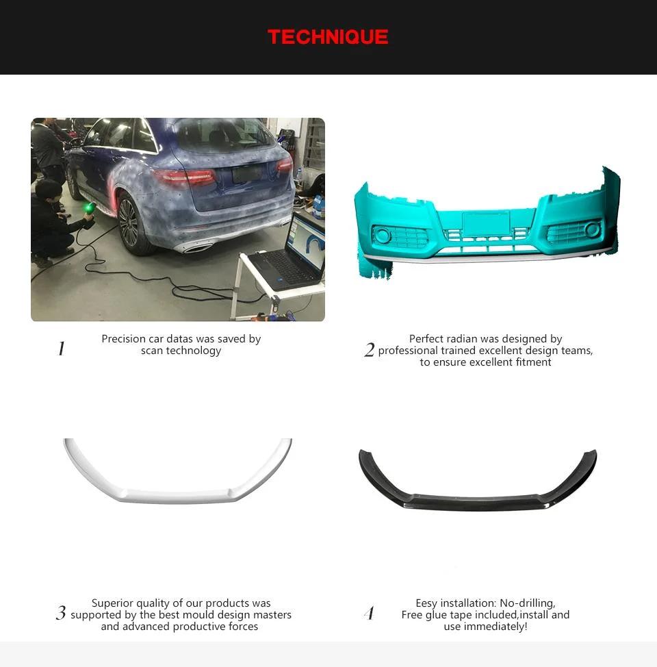 Carbon Fiber Front Lip for Audi A5-Sline S5 8t 2D 2009-2010