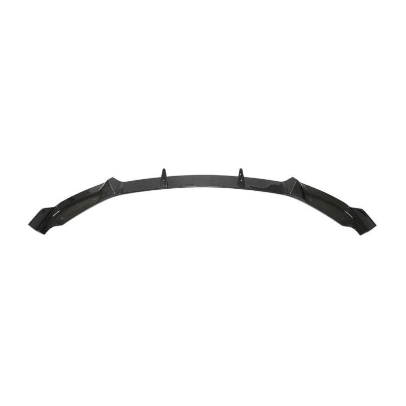 Dry Carbon Fiber Front Bumper Lip for Tesla Model Y Sport Utility 4-Door 2019-2021