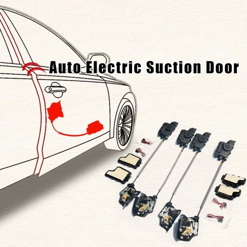 Car Anti-Pinch Vehicle Automatic Parts Accessory Closing Electric Soft Close Suction Door for Audi Car Lock Closer System