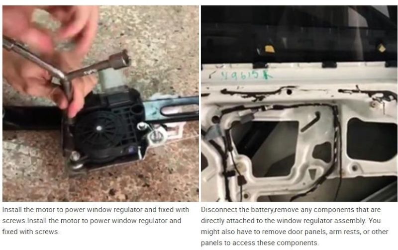 Power Window Regulator Without Motor Replacement for BMW X5 E53 OEM 51338254912