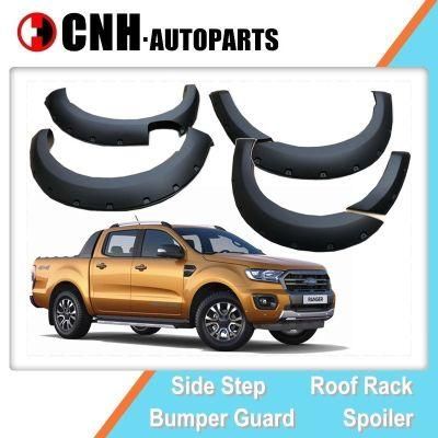 Car Parts Auto Accessory Modified Wheel Arch Fender Flares for 2019 2020 Fd Ranger T8