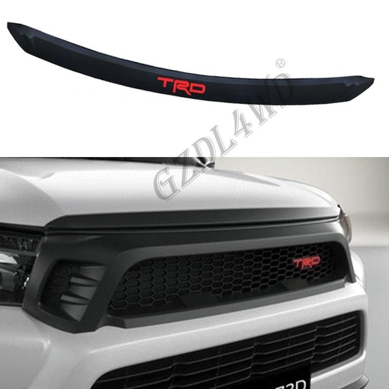 Toyota Hilux Revo 2015-2016 ABS Hood Bulge Bonnet Protectors Guard Visor Front Hood Bug