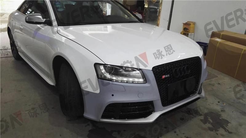 RS5 Look Front Bumper Assy with Grille for Audi A5 B8 2008-2011 Body Kit