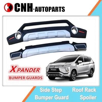 Car Parts Auto Accessories Front Guard and Rear Bumper Garnish for Mitsubishi Xpander Diffuser